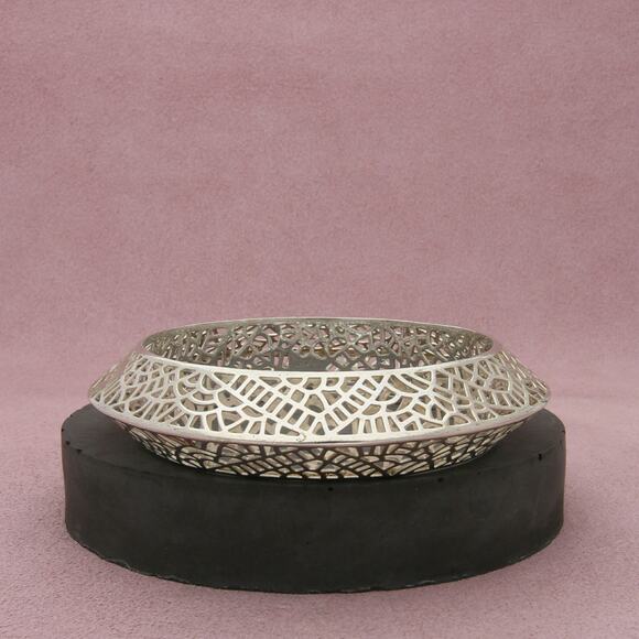 silpada sterling silver filigree stiletto bangle (b2830) bracelet size 7.75in - Picture 1 of 3